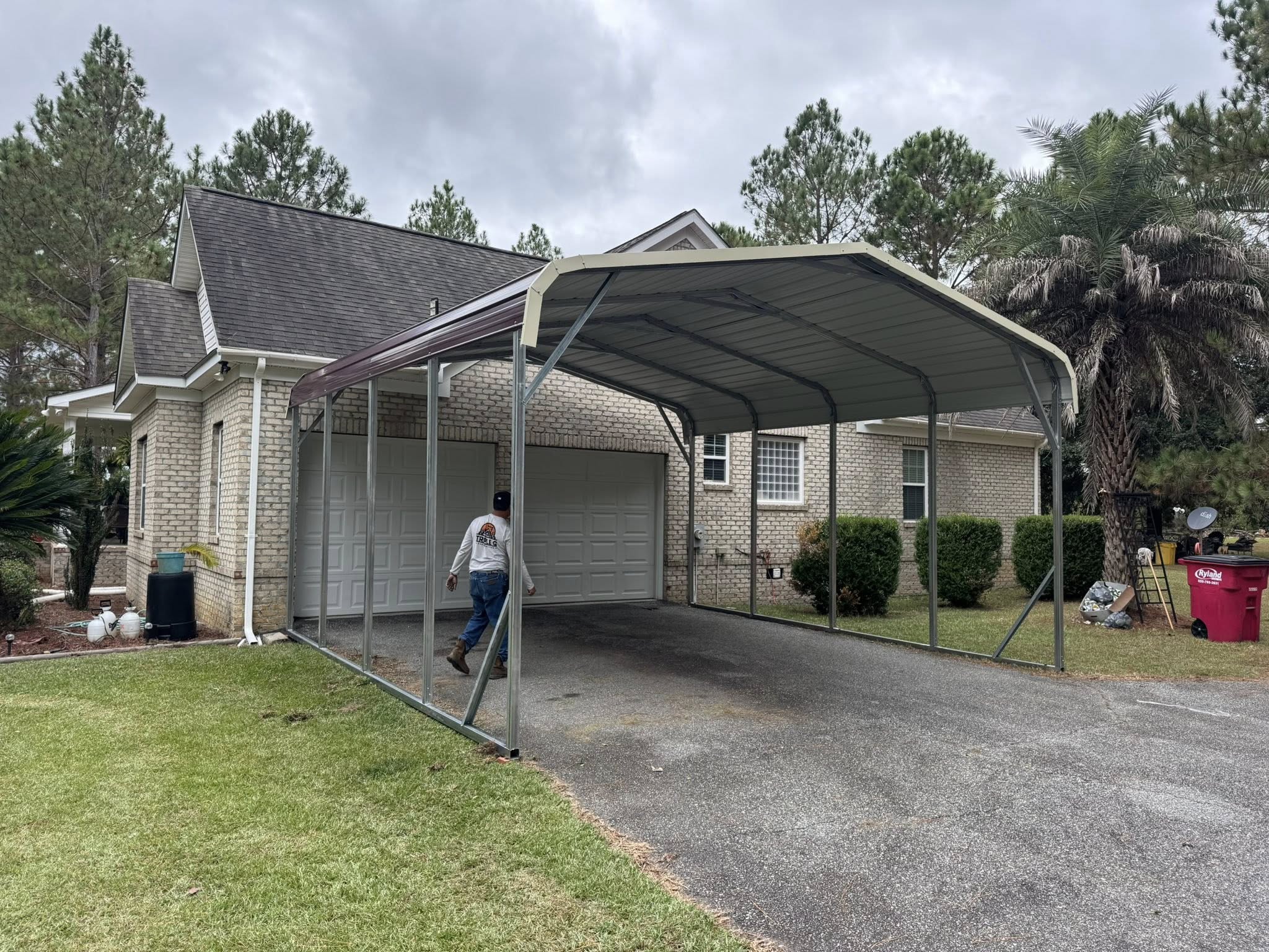 20x20 Regular Carport - Image 2